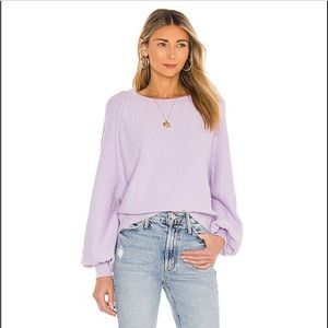 Free People sweater in Lavender